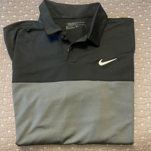 NikeGolf standard fit. Dri-Fit. Size S. Black & grey . Previously owned